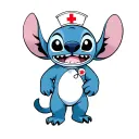 lilo stitch nurse tattoo for men tattoo design idea