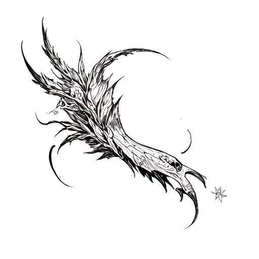 3 Inch tattoo design idea