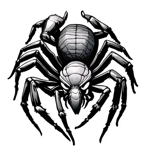 spider ma tattoo design idea