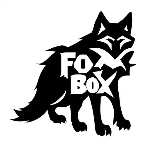 "Fox Box" "Fox Box" Military Fox Box logo tattoo design idea