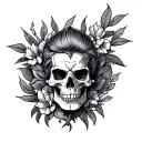 Sin Of Pride tattoo design idea