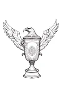 eagle fa cup tattoo design idea