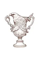 eagle fa cup tattoo design idea
