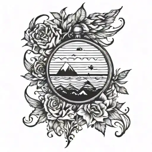 tattoo with black lines inspired by the song "snap back" by twenty one pilots  tattoo design idea