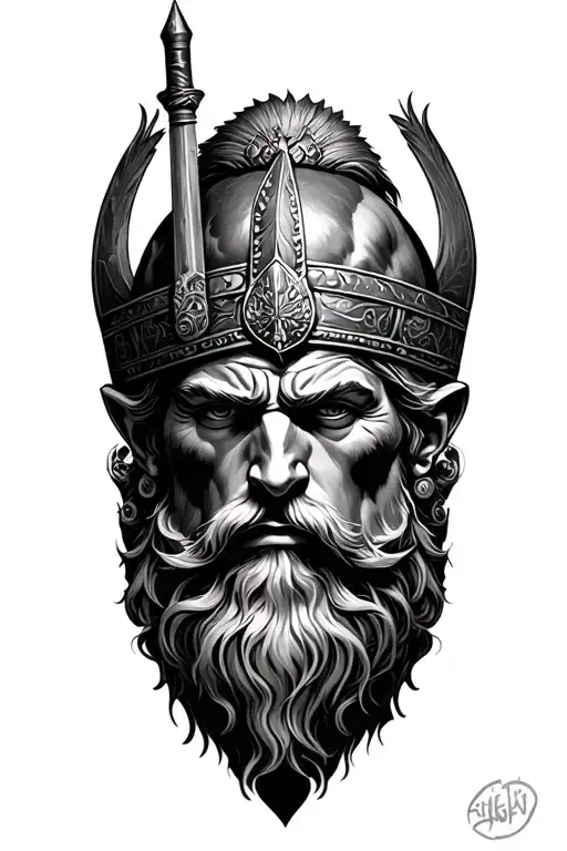 hannibal barca tattoo design idea