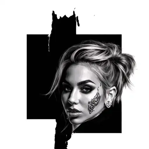 britney spears tattoo design idea