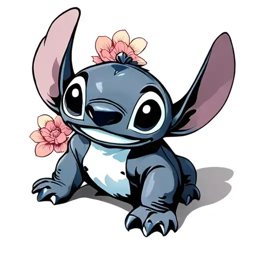 stitch tattoo design idea
