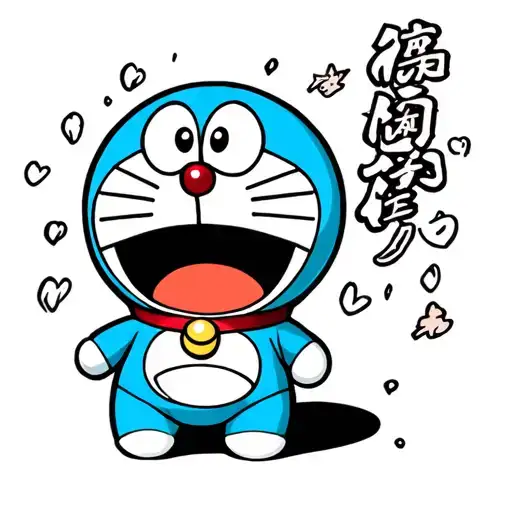 Doraemon tattoo design idea