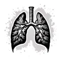 Lung Cancer tattoo design idea
