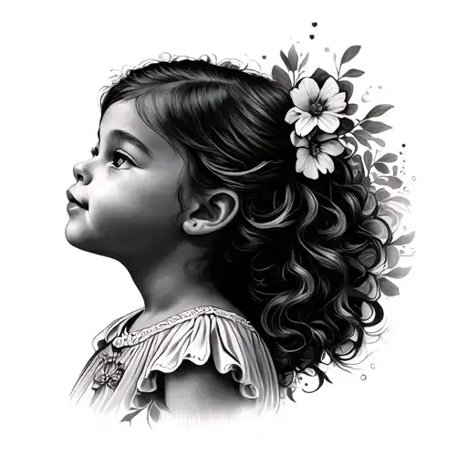 I'm going to have a little girl. her name is Annie Blair. I just want something symbolic that shows I'm a proud girl dad tattoo design idea