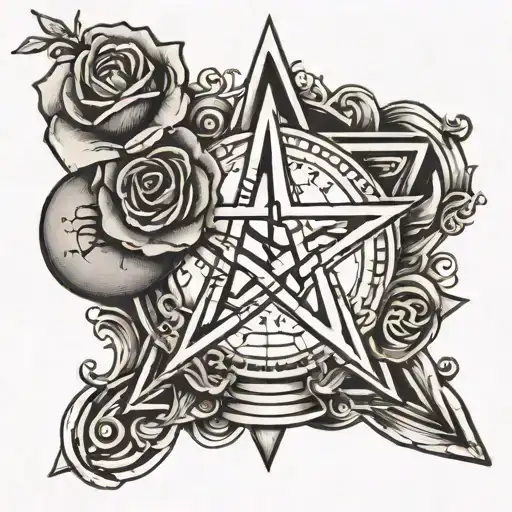 Fine line tattoo with 5 lines of a music pentagram and a silent note  tattoo design idea