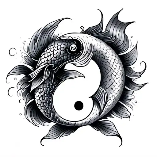 "tatoo represent bhuvanesh my name and it also contains yin and yang koi fish also god shiva" tattoo design idea