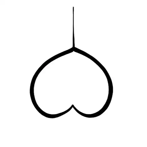 wishbone tattoo design idea