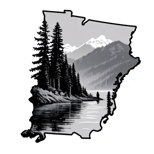 Washington State tattoo design idea
