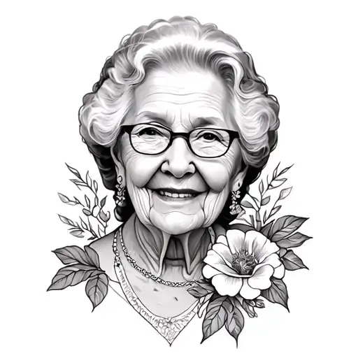 memorial tattoo for grandma tattoo design idea