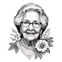memorial tattoo for grandma tattoo design idea