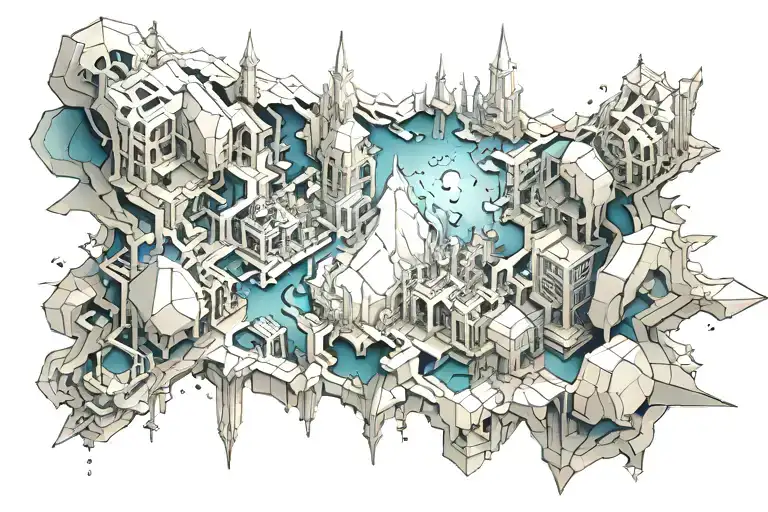 MYSTICAL tattoo design idea