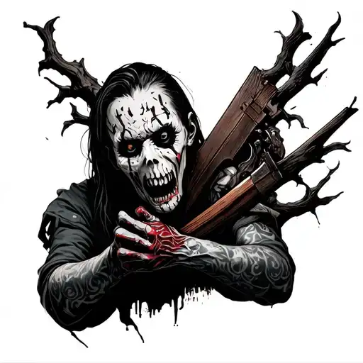 Dead By Daylight tattoo design idea