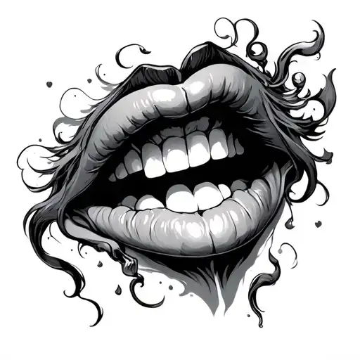 heartless emotion tattoo design idea