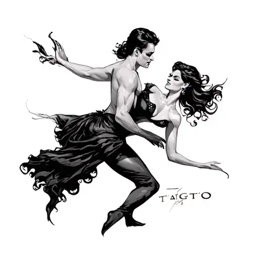 Tango Titto Skarning tattoo design idea