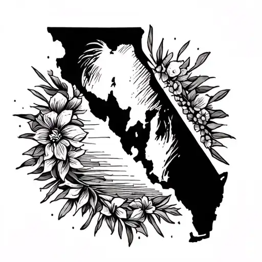 I want a tatto to be about all the places i have lived Illinois Guam Virgina Lousiana Florida Italy and Portugal tattoo design idea