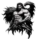 Samson tattoo design idea