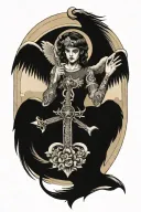 Arch Angel Michael tattoo design idea