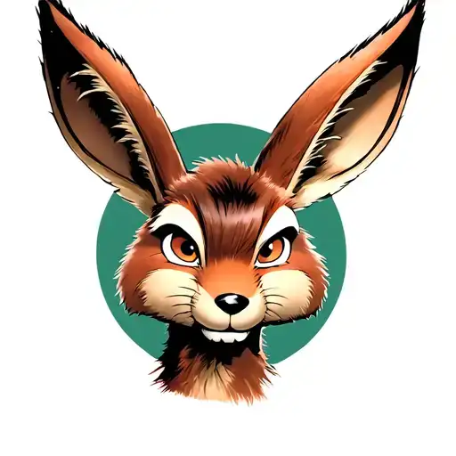 Wile E Coyote tattoo design idea