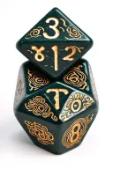 dnd dice set tattoo design idea