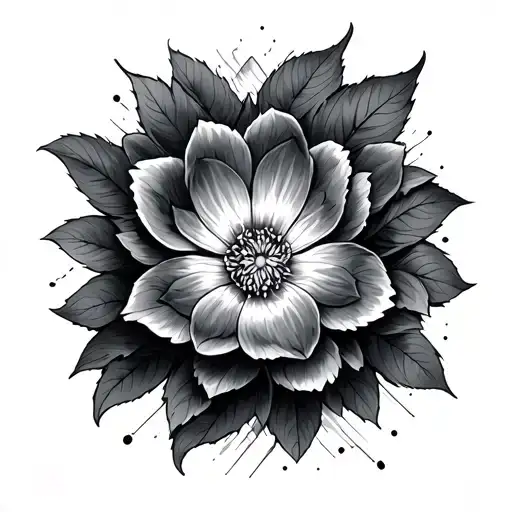 Perspective tattoo design idea