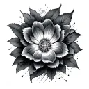 Perspective tattoo design idea