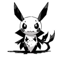 Mimikyu tattoo design idea