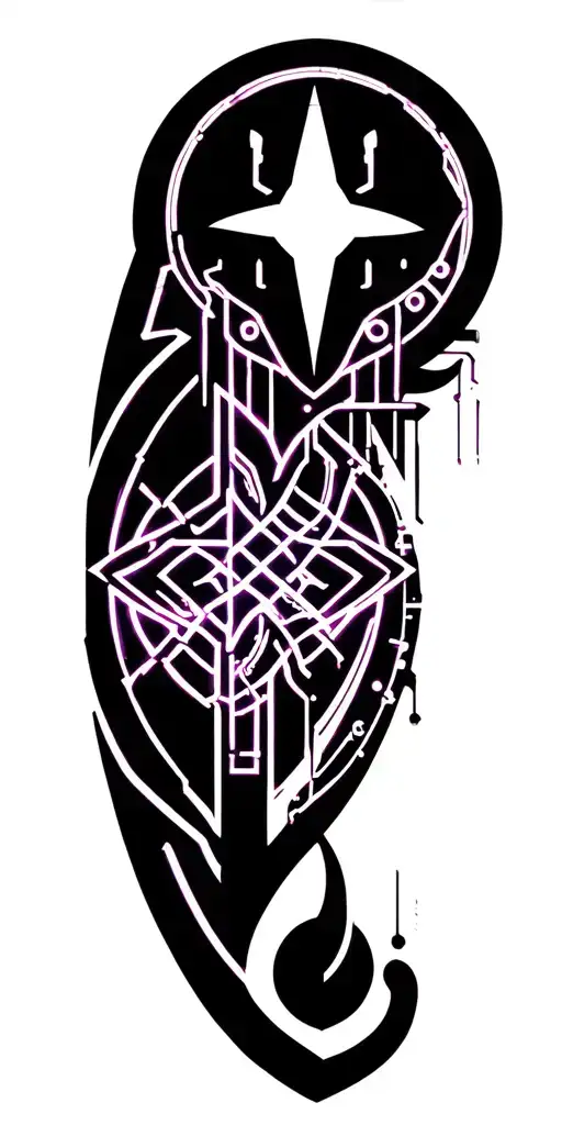 Cthulhu Symbols, the Elder Sign, Ry'leh, Necromomicon Sigil tattoo design idea