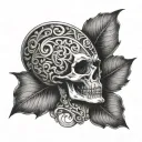 keep quiet tattoo design idea
