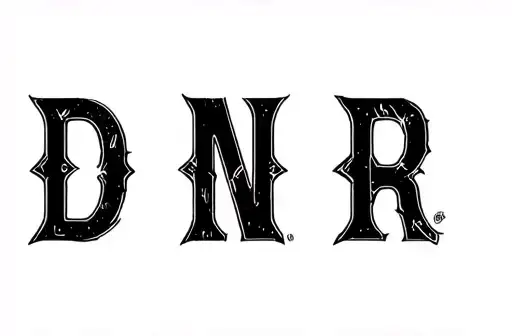 "DNR" tattoo design idea