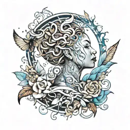 orisha rebirth tattoo design idea