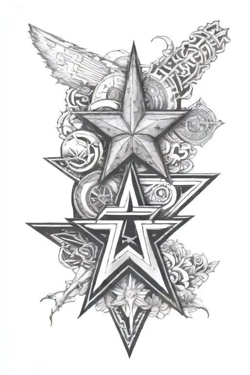 Texas state and the Houston astros  tattoo design idea