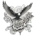 Isaiah 54:17 with a surprise twist tattoo design idea