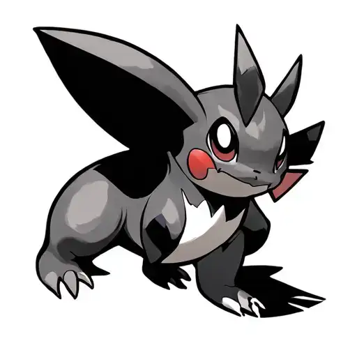 Traditional Style Pokemon tattoo design idea