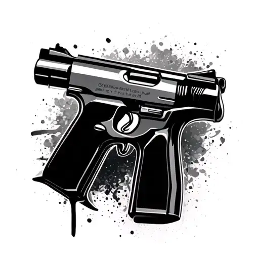 556 Bullet tattoo design idea