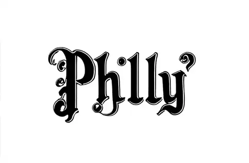 "Philly " tattoo design idea