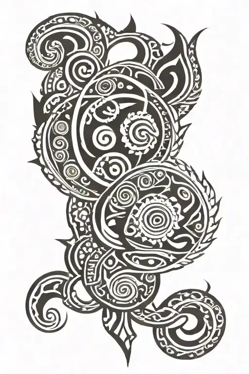 maori design tattoo design idea