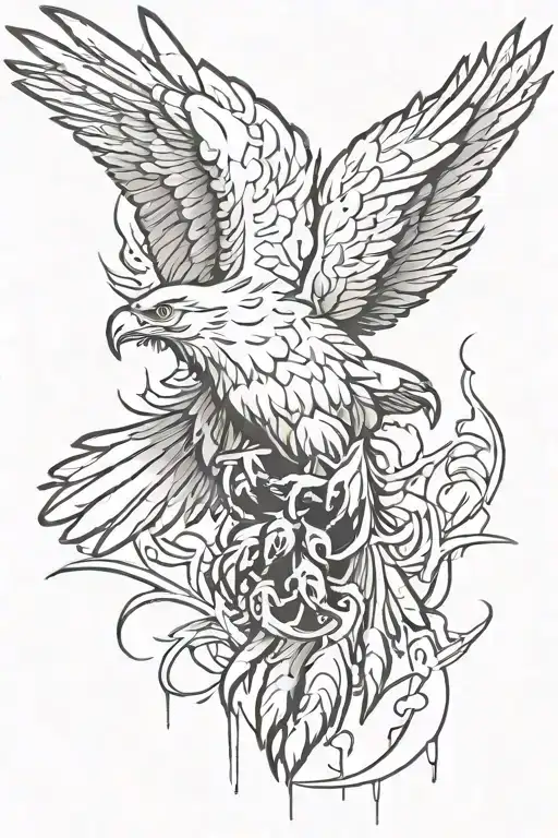 eagle talons tearing into human forearm flesh tattoo tattoo design idea