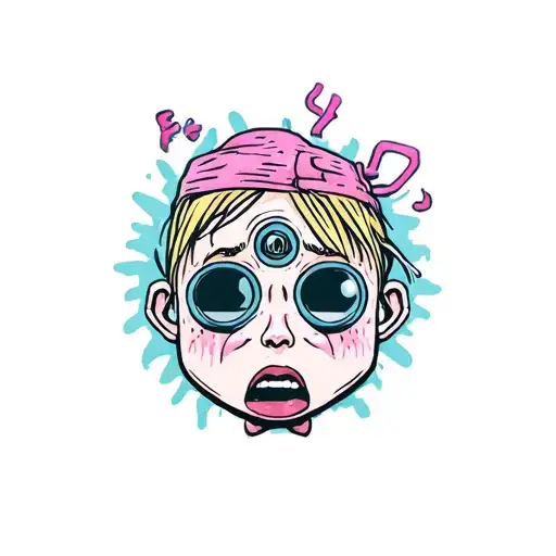 adhd breathe anxiety mental health tattoo design idea