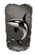 orca tattoo design idea
