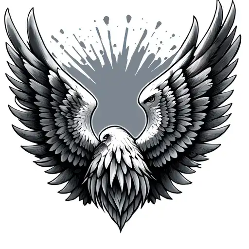 Navy Wings tattoo design idea