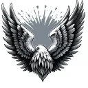 Navy Wings tattoo design idea