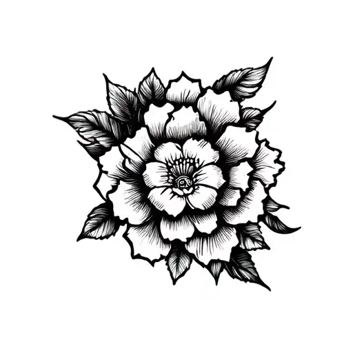 traditional flash sheet tattoo design idea