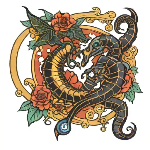 Scorpio and Libra Scorpio tattoo design idea