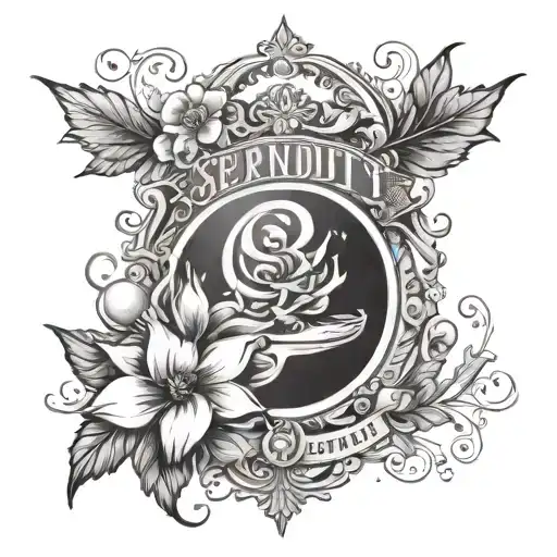 Serendipity tattoo design idea